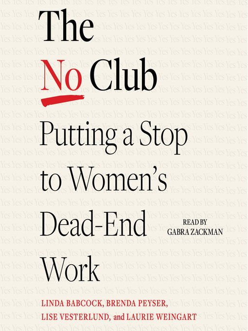 Title details for The No Club by Linda Babcock - Available